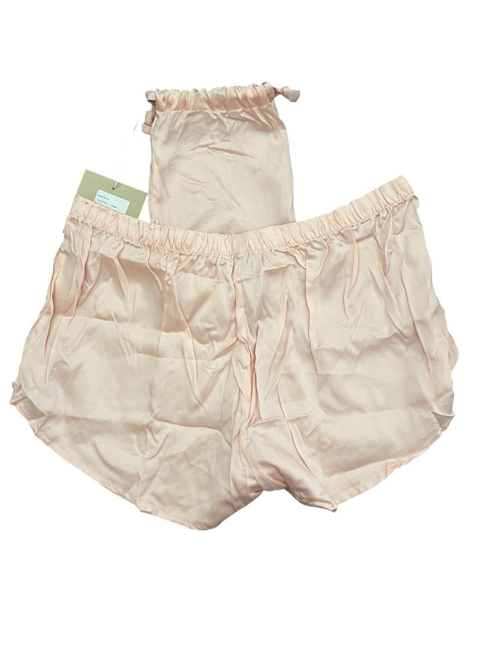 ETTITUDE Sateen Shortie Cloud Pink size L - Picture 2 of 6